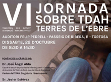 VI JORNADA sobre TDAH en Terres de l´Ebre