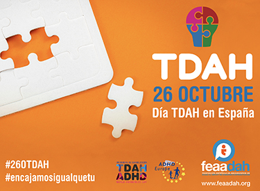 INICIO DEL MES DE CONCIENCIACIÓN POR EL TDAH Desde ADHD EUROPE se arranca un MES para la visualización y reivindicación por el TDAH